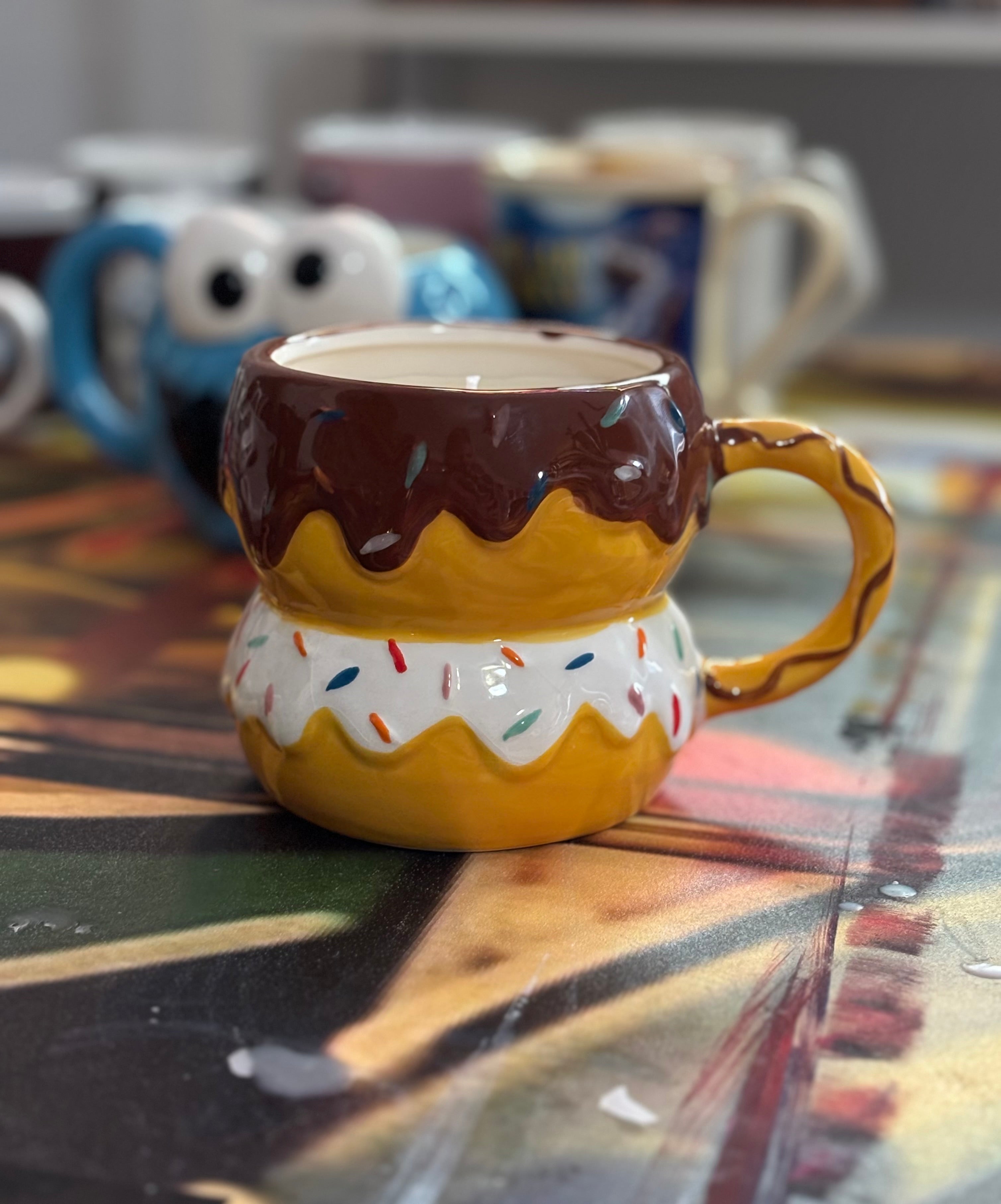 Donut coffee mug